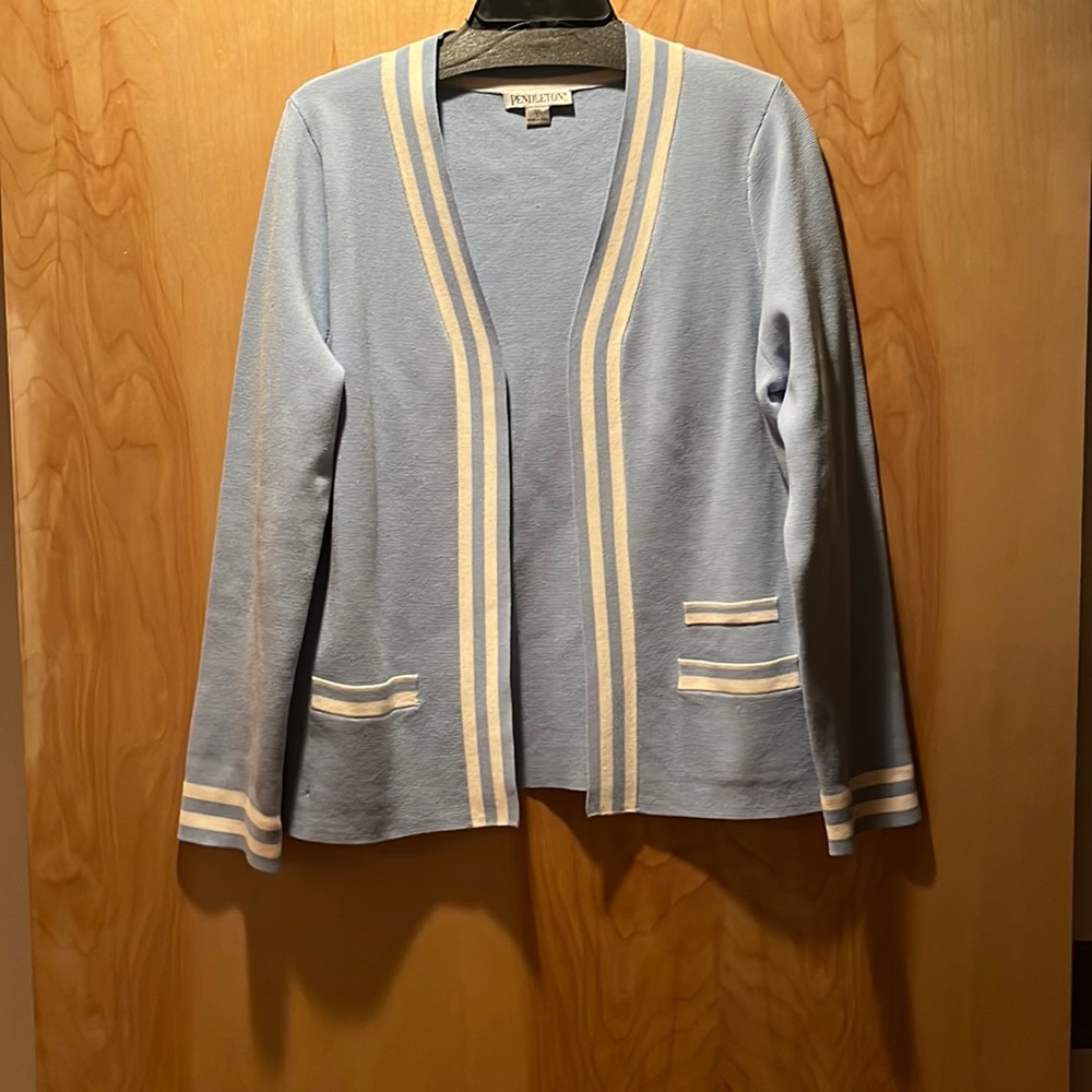 Vintage Pendleton Open Cardigan, Size L
